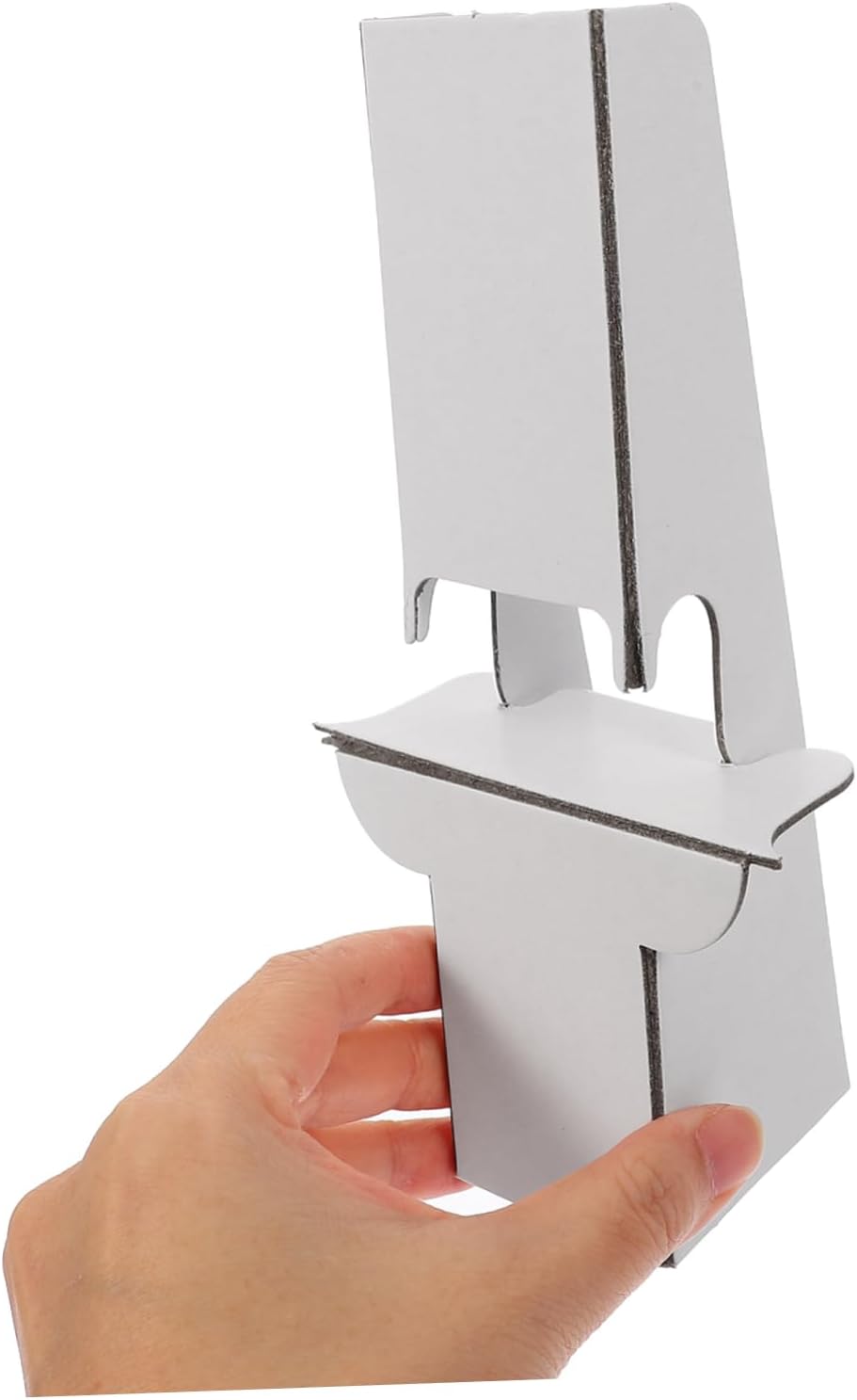 HOMSFOU 12pcs Cardboard Display Easel Stand for Art and Poster Boards