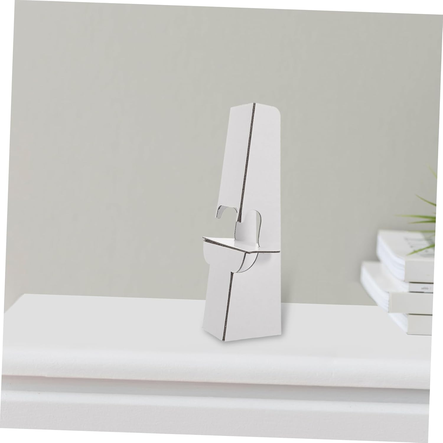 HOMSFOU 12pcs Cardboard Display Easel Stand for Art and Poster Boards