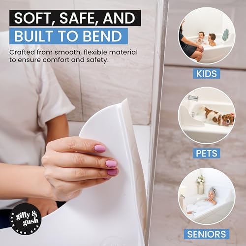 Gilly Gush Removable Bathtub Splash Guard for Kids