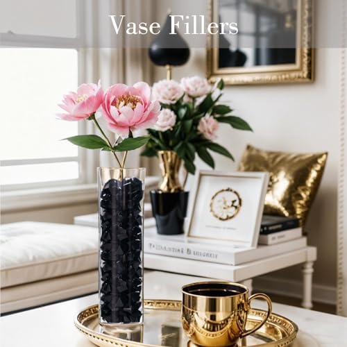 DomeStar Black Acrylic Ice Rocks 150PCS