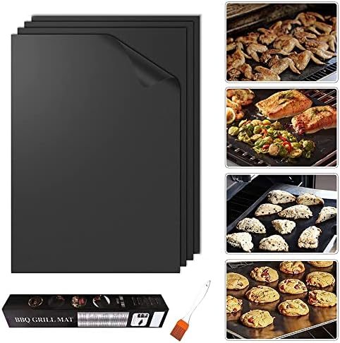 4 Pack Large Oven Liners for Electric Gas Oven Reusable