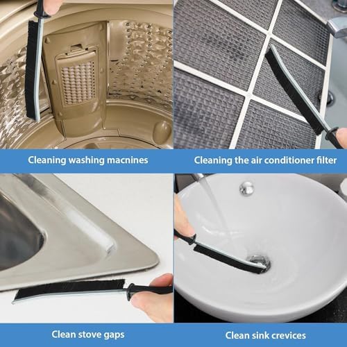 Hard Bristle Crevice Cleaning Brush 6pcs Set