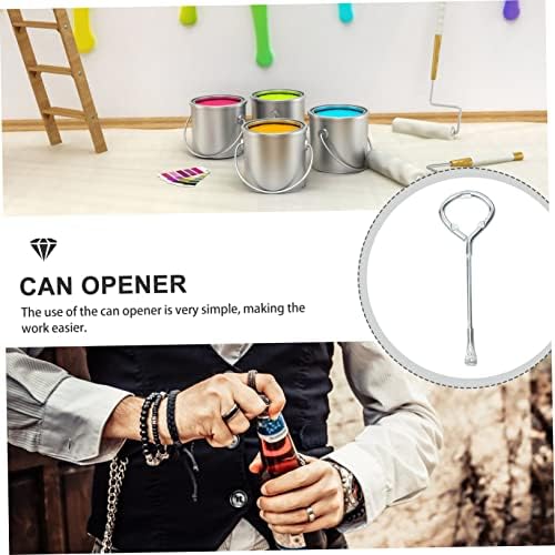 Gadpiparty 2pcs Electric Can Opener with Lid Edge Bucket Holder