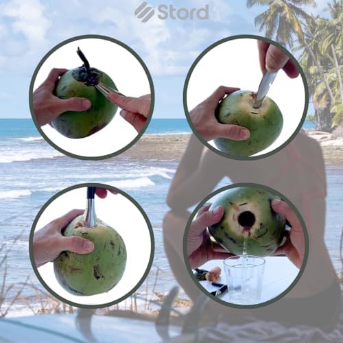 S STORD Coconut Opener - Fast Safe and Easy to Use