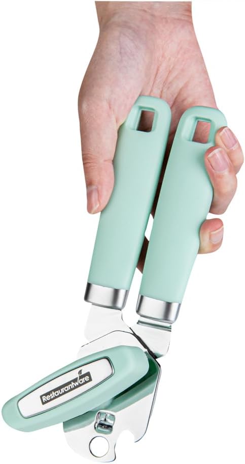 Comfy Grip Can Opener with Built-In Bottle Opener