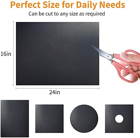 4 Pack Large Oven Liners for Electric Gas Oven Reusable