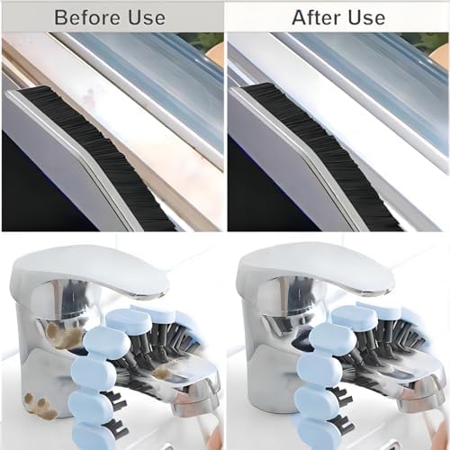 2 Pcs Crevice and Flexible Cleaning Brushes for Kitchen and Bathroom