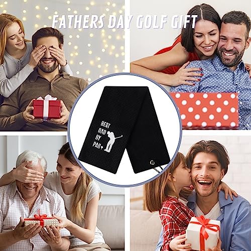 Funny Dad By Par Golf Towel for Fathers Day