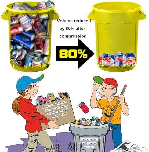 12 16oz Electric Metal Can Crusher with Bottle Opener
