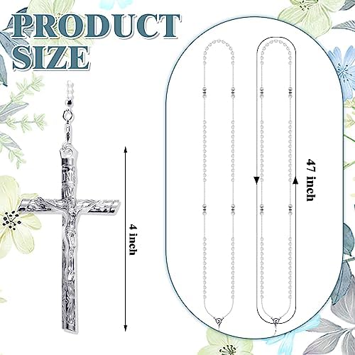 Nosiny Silver Wedding Lasso Handcrafted Cross
