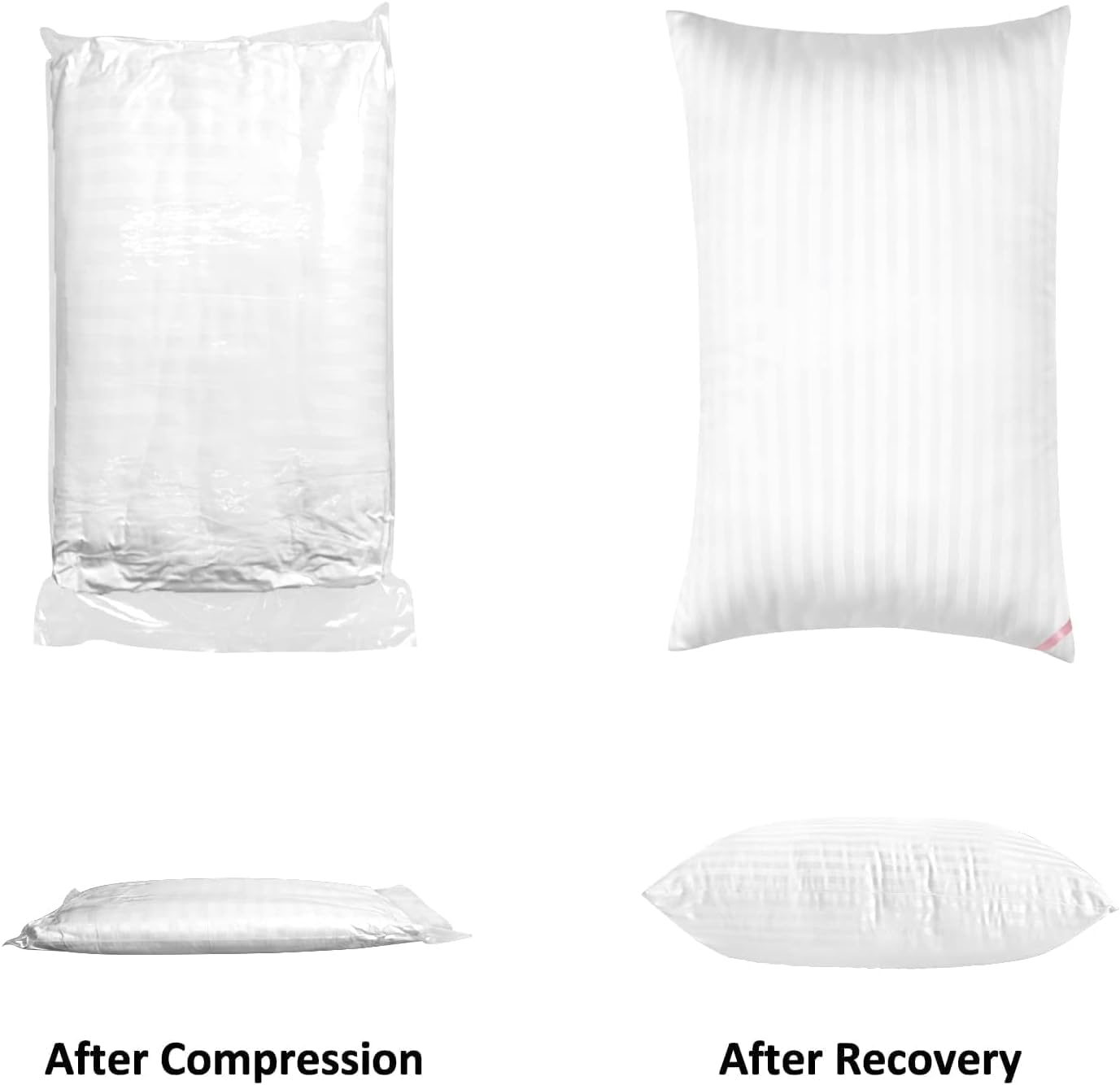 EIUE Hotel Bed Pillows 2 Pack Queen Size 20x30 Inches