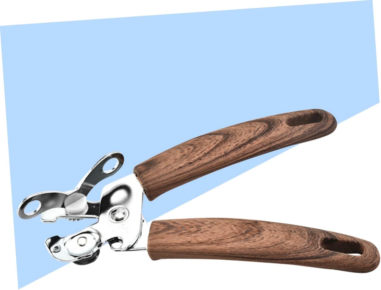 Heavy Duty Stainless Steel Can Opener with Grip Handle