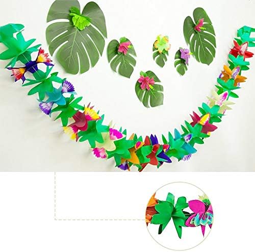 FUTUREPLUSX Tropical Garland Decor 2 Pack