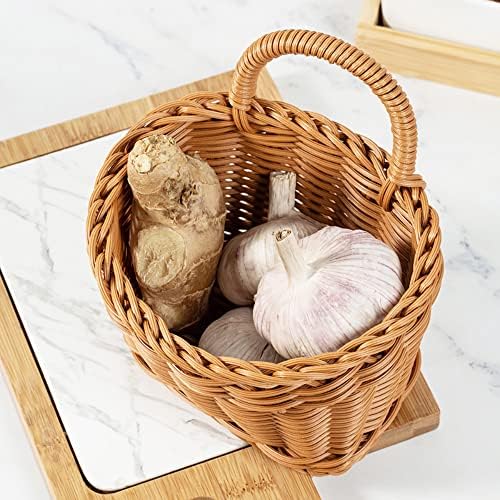 Hanging Woven Storage Basket Large
