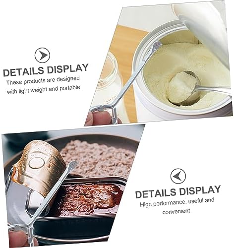 Artibetter 2pcs Adjustable Can Opener Set with Lid Holder