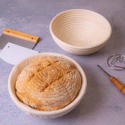 KOLNAMDINH Bread Proofing Baskets Set of 2 9in Round
