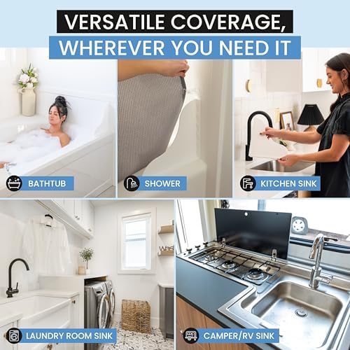 Gilly Gush Removable Bathtub Splash Guard for Kids