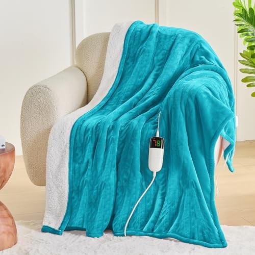 Greenoak Heated Blanket Electric Throw 50X60