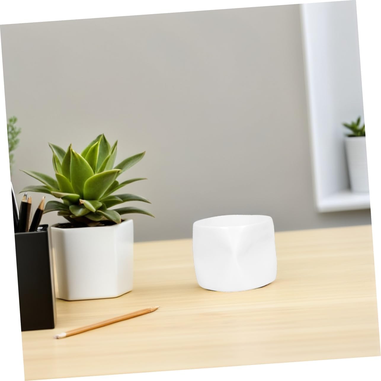 Ciieeo Mini Teacup Ceramic Candle Holder