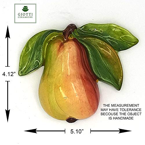Handmade Italian Ceramic Fruits Wall Decor