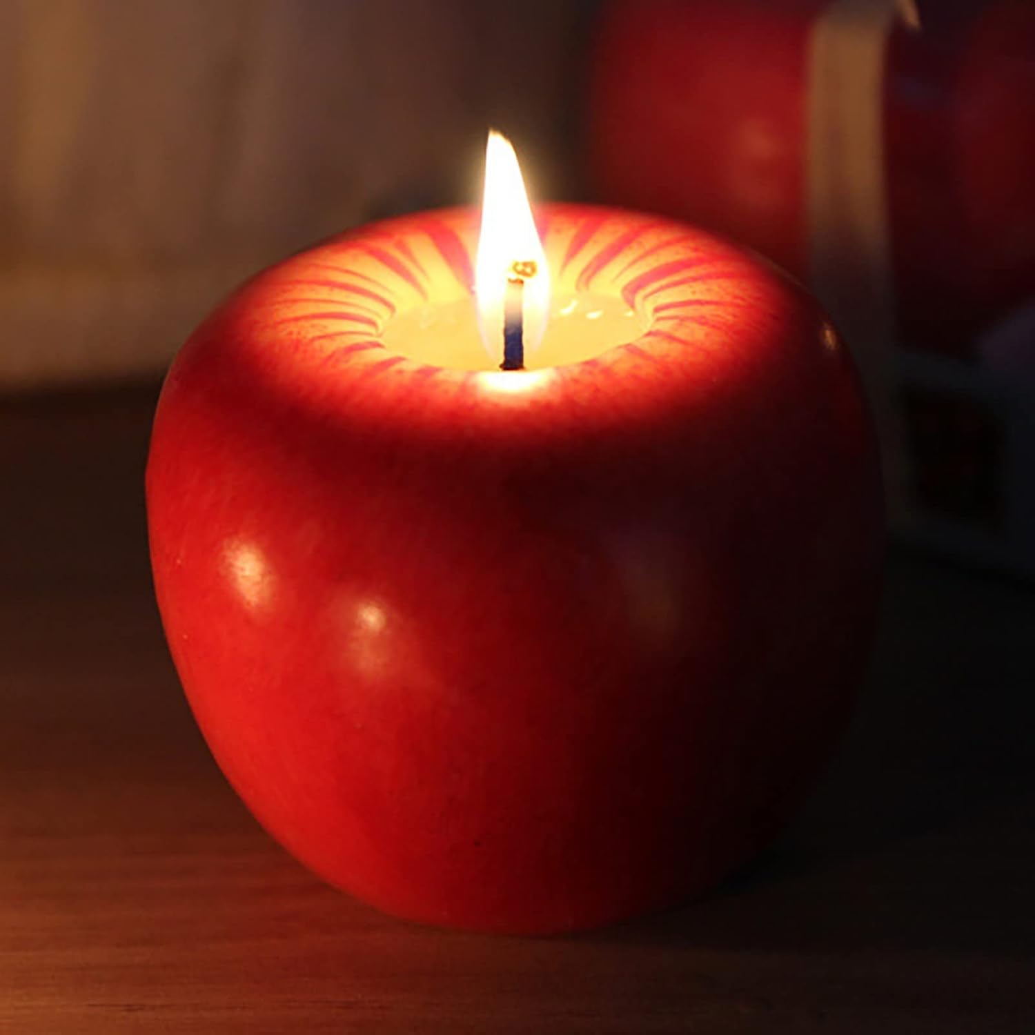 Christmas Artificial Fruit-Shaped Candle Small