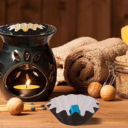 FANDOL Reusable Leakproof Candle Warmer Liners 50pcs Black