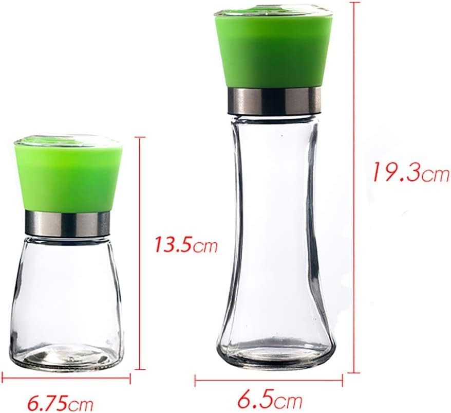 VIGANI Adjustable Salt and Pepper Mill Set