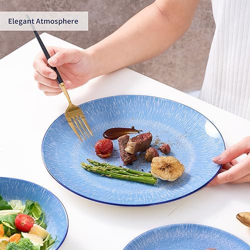 Bestone 12-Piece Porcelain Dinnerware Set for 4