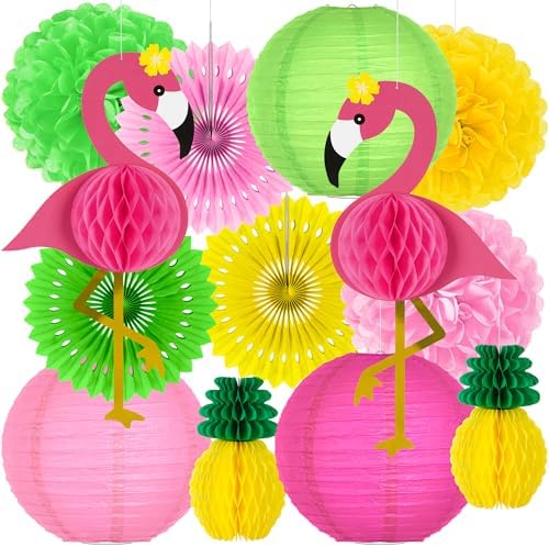 13PCS Hawaiian Party Decorations Set