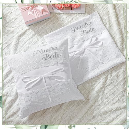 Mixweer 2pcs Wedding Kneeling Pillow Set