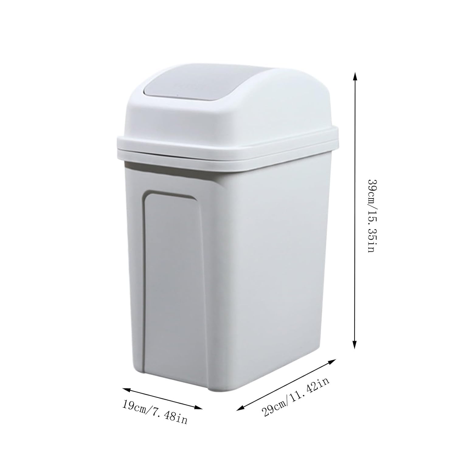 KELINFONG 5 Gallon Trash Can with Lid for Kitchen