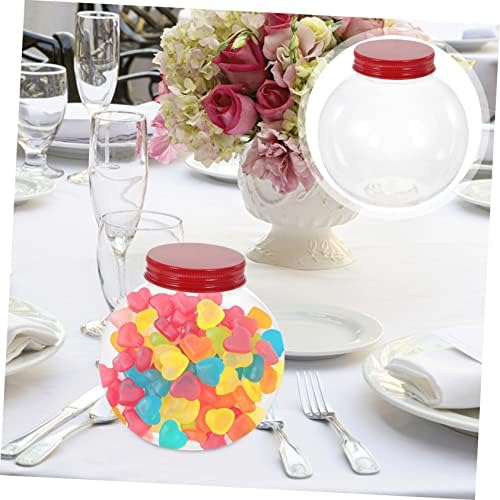 5pcs Christmas Shaped Candy Jars with Sealing Lids