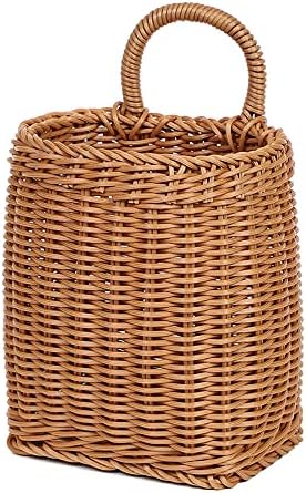 Hanging Woven Storage Basket Large