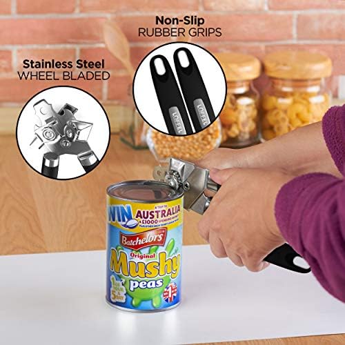 Lffel Stainless Steel Manual Can Opener for Seniors
