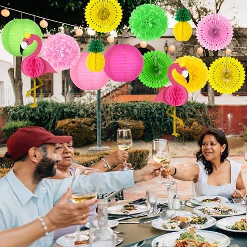 13PCS Hawaiian Party Decorations Set