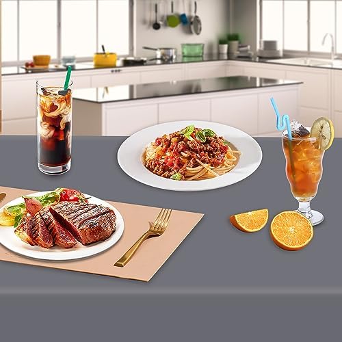 Sundee 3 Pack Premium Disposable Tablecloths 54x108 Rectangle