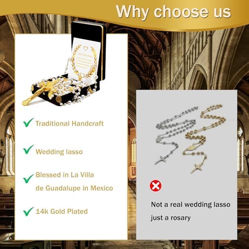 FANYX Wedding Lasso for Catholic Ceremony