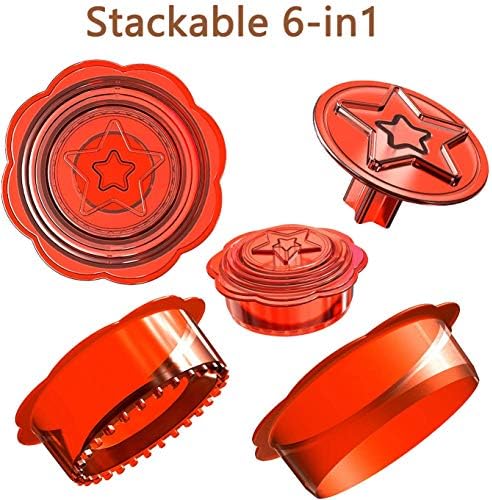 AmerStar 6-in-1 Sandwich Cutter and Sealer Set