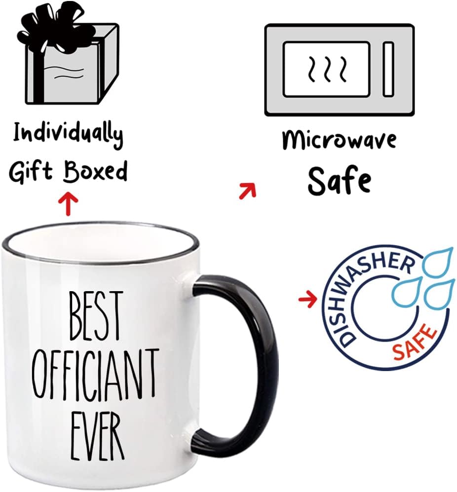 Dnuiyses Funny Wedding Officiant Mug
