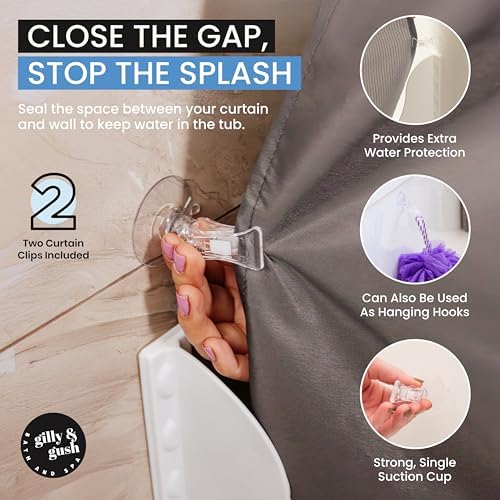 Gilly Gush Removable Bathtub Splash Guard for Kids
