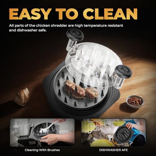 CLEANGOR Chicken Shredder Tool Twist Large BPA Free