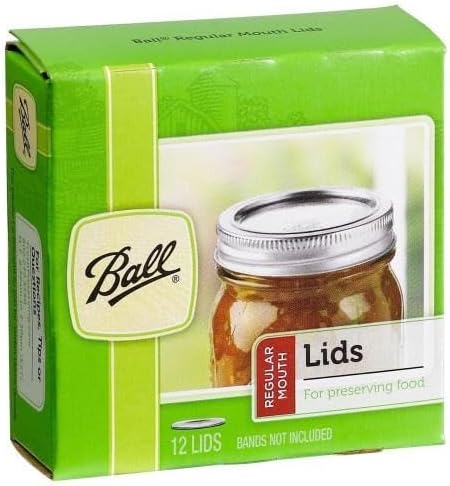 Ball Regular Mouth Lids for Mason Jars 12-Count 36 Total