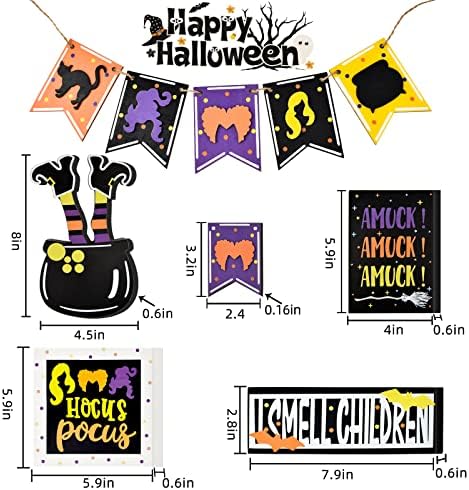 Hocus Pocus Decor Set for Halloween Party