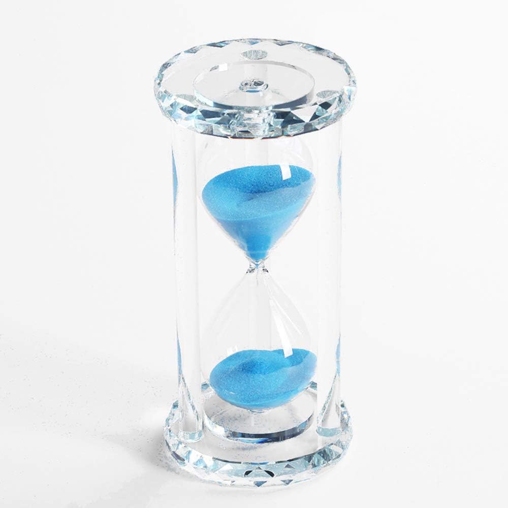 60 Minutes Hourglass Timer with Diamond Carving Design
