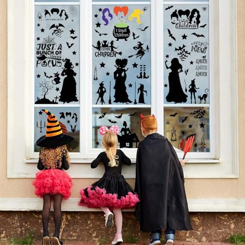 Hocus Pocus Halloween Window Decals 91 Pcs Set