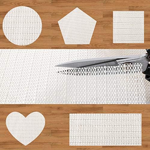 AMZOK Rug Pad 2x6 Non-Slip Grippers for Hardwood Floor