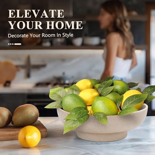 Modern Handmade Resin Decorative Bowl for Home and Kitchen