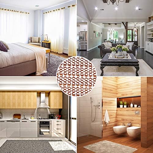 AMZOK Rug Pad 2x6 Non-Slip Grippers for Hardwood Floor