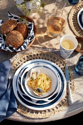 Lenox Blue Bay Melamine Dinnerware Set 20-Piece