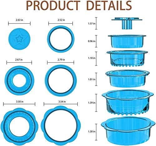 AmerStar 6-in-1 Sandwich Cutter and Sealer Set